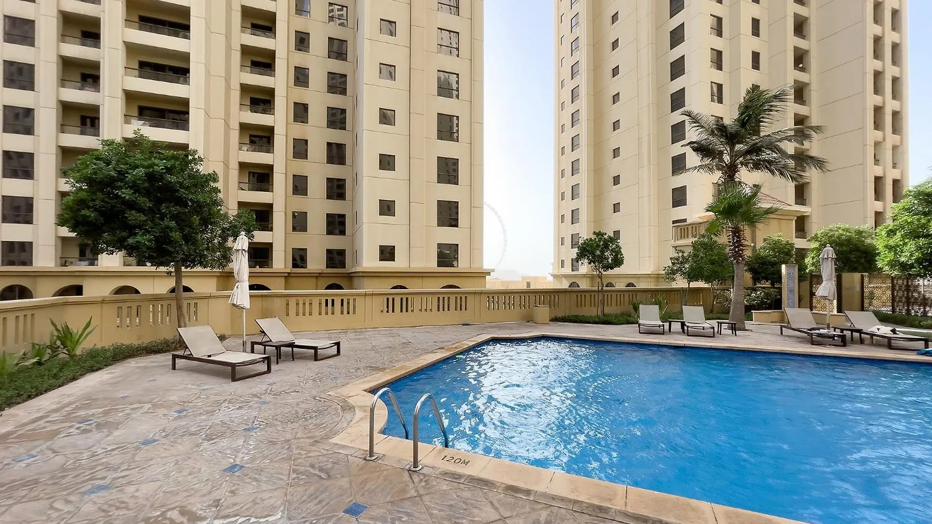 Beautiful 1Br Apartment With Sea View Dubai