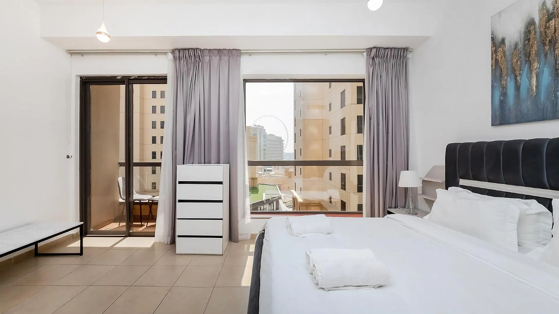 Beautiful 1Br Apartment With Sea View Dubai