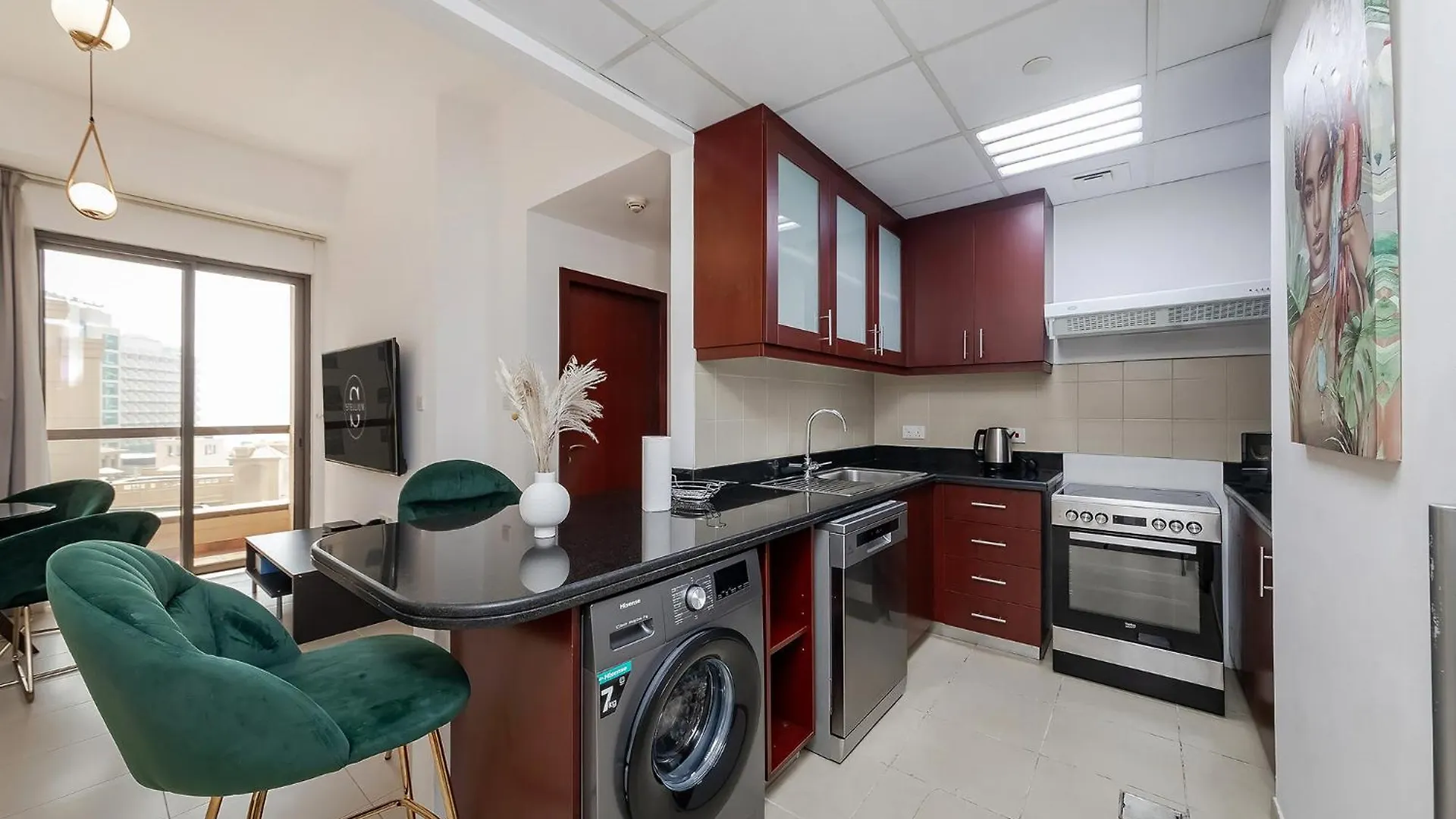 Beautiful 1Br Apartment With Sea View Dubai United Arab Emirates