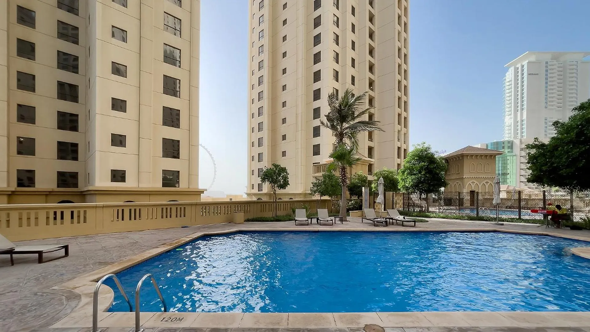 Beautiful 1Br Apartment With Sea View Dubai United Arab Emirates